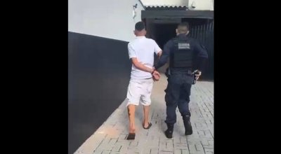 Suspeito foi conduzido até a central de flagrantes de Araguaína