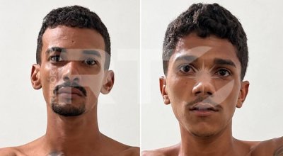 Os presos foram identificados como Breno Almeida Porto, de 24 anos, e Weverson Eduardo Jardim de Sousa