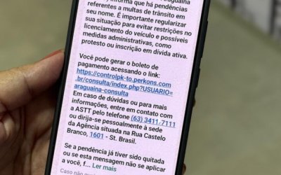 Cobrança por Zap: Prefeitura de Araguaína notifica mais de 10 mil motoristas e cobra pagamento de multas