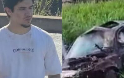 Polícia aponta que motorista de BMW não teria freado antes de atingir motociclista na BR-153