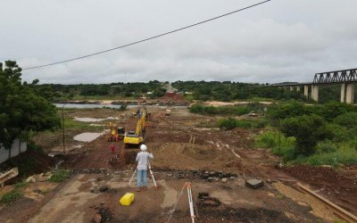 DNIT inicia fundações da nova ponte entre Aguiarnópolis e Estreito
