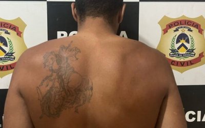 Em Gurupi, Polícia Civil prende foragido da justiça investigado por homicídio ocorrido em Porto Nacional