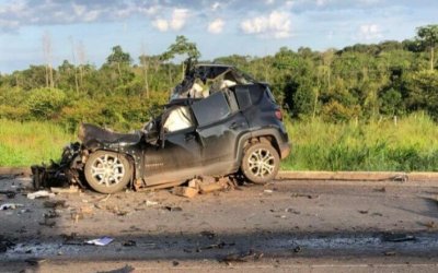 Mais um acidente com vítima fatal é registrado na BR-153, entre Araguaína e Wanderlândia; segundo em 24h