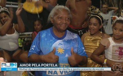 Tocantinense viaja mais de 2 mil km para realizar sonho e recebe homenagem da Portela no Rio de Janeiro