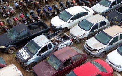 Leilão do Detran-TO tem lances a partir de R$ 30; evento será on-line nos dias 25 e 26 de fevereiro