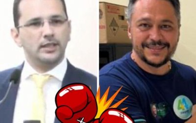 Max do Baroli pode garfar ?prato principal? de Marcos do Restaurante na Câmara de Araguaína