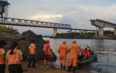 Sobe para três o número de vítimas confirmadas na tragédia da ponte entre TO e MA; busca por desaparecidos continua