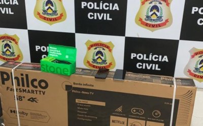 Polícia Civil cumpre mandado em casa de motorista suspeito de desviar R$ 300 mil de empresa de cosméticos