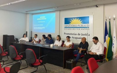Ministério Público promove reunião de BRK com moradores para buscar soluções para o fornecimento de água em Araguaína