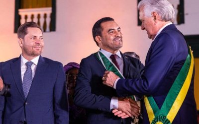 Governador Wanderlei Barbosa recebe maior honraria do Governo de Goiás por sua contribuição ao desenvolvimento do centro-norte do Brasil