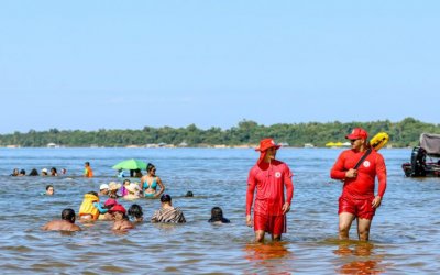 Temporada de Praia 2024: Corpo de Bombeiros Militar confirma praias seguranças e banhistas conscientes no Tocantins