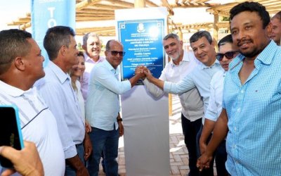 Governador em exercício, Amélio Cayres, entrega obras em Ponte Alta do Bom Jesu