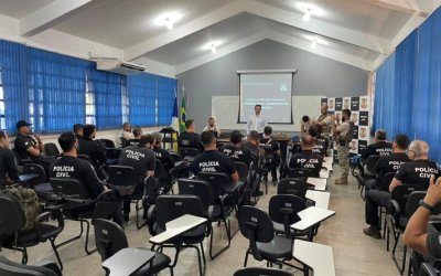 Policiais civis do Tocantins recebem treinamento sobre cumprimento de Mandado de Alto Risco e Técnicas de Abordagem em Zona Rural