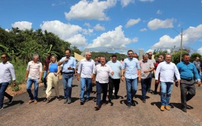 Governador Wanderlei Barbosa inaugura restauração do trecho da TO-164 entre Colmeia e Itaporã