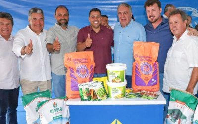 Governador Laurez Moreira participa de ação integrada em Campos Lindos e destaca fortalecimento econômico, regularização fundiária e novas obras para a região