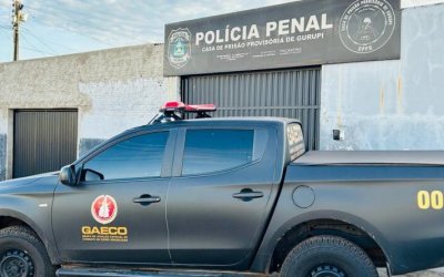 Gaeco cumpre mandados de busca e apreensão em presídio e residências no Sul do Estado