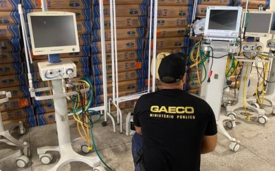Operação do Gaeco apura crimes na compra de respiradores em Gurupi durante a pandemia de Covid-19