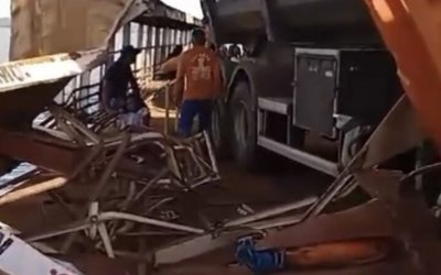 Vítima de acidente entre balsas morre após uma semana internada; ela teve as pernas amputadas