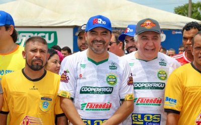 Wanderlei e Laurez prestigiam a grande final da 37ª Copa do Craque em Gurupi