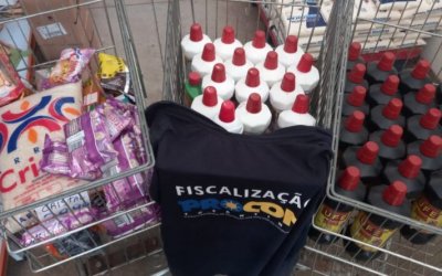 Procon Tocantins apreende mais de 500 produtos vencidos