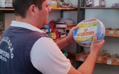 Agência de Metrologia realiza Operação Energia Segura com a fiscalização em fios e cabos elétricos