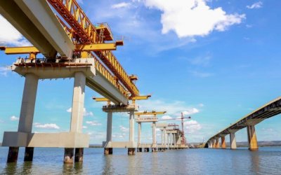 Governo do Tocantins finaliza 65% da Ponte de Porto,  maior obra de infraestrutrura em andamento no Estado