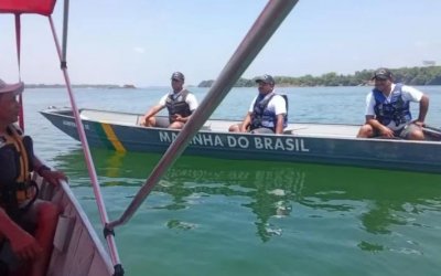 Barco com trilheiros naufraga no Rio Tocantins; dois homens desaparecem entre São Sebastião e São Félix