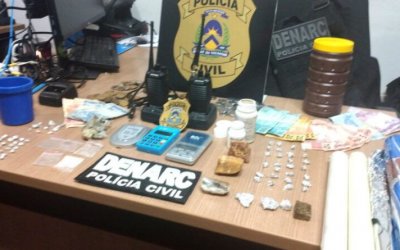 Polícia Civil prende seis traficantes de drogas em Araguaína