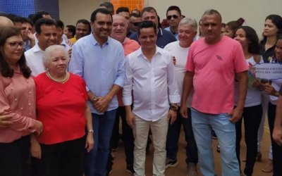 Defensor da obra, Jorge Frederico participa da inauguração de Escola no Nova Araguaína