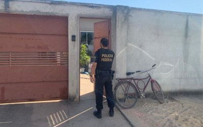 PF cumpre mandado de busca e apreensão contra suspeito de pedofilia no Tocantins