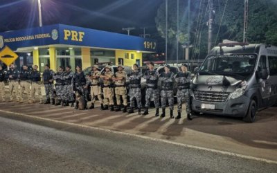 Polícia Militar realiza apreensões de drogas durante Operação Narco Brasil em parceria com a PRF