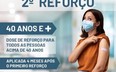 Com 80% dos leitos de UTI ocupados, Araguaína libera 2ª dose de reforço da vacina contra COVID-19 para quem tem mais de 40 anos