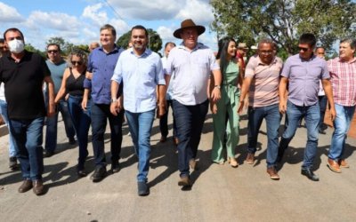 No aniversário de Wanderlândia, governador Wanderlei Barbosa inaugura Núcleo de Identificação e anuncia asfaltamento entre os povoados Floresta e Araçulândia