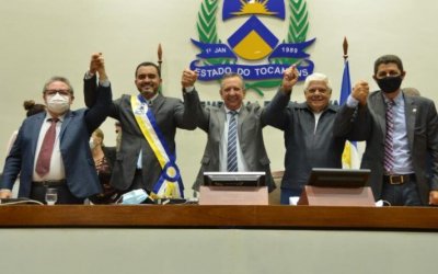 Aleto empossa Wanderlei Barbosa como governador do Estado