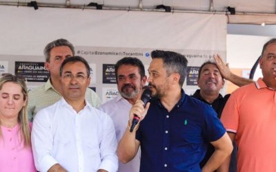 Nova Praça das Bandeiras simboliza sonho realizado dos araguainenses, diz Max Fleury