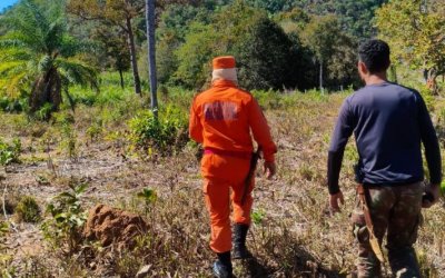 Homem é resgatado após três dias desaparecido na zona rural de Babaçulândia