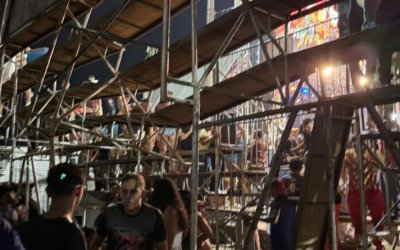 Prefeitura de Araguaína sugere que público contribuiu para desabamento de arquibancada no São João do Cerrado