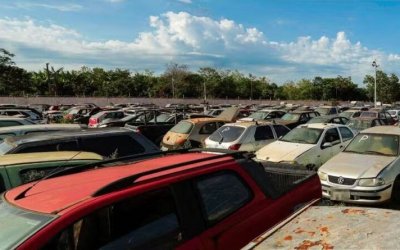 Leilão do Detran-TO tem mais de 600 veículo e lances a partir de R$ 20; veja como participar