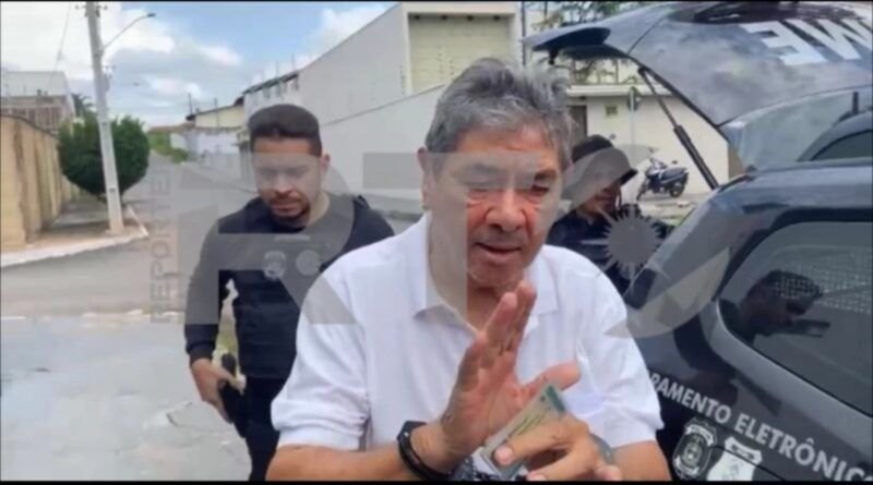 Ex-prefeito de Nova Olinda é preso em Araguaína por condenação definitiva por crimes cometidos na gestão municipal