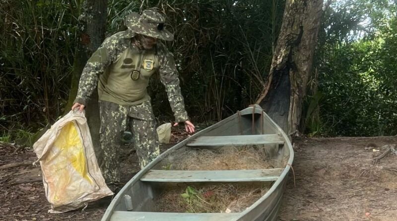 Fiscalização do Naturatins apreende mais de 3 mil metros de redes de pesca