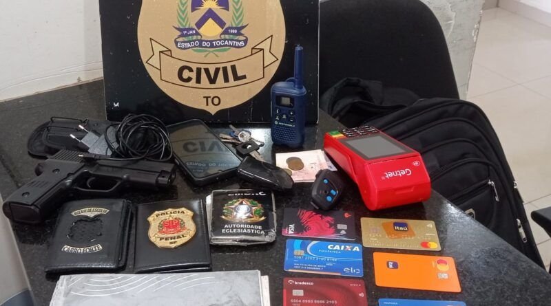 Polícia prende em Araguaína homem suspeito de aplicar golpes contra mulheres em várias partes do país