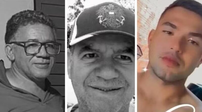 Três homens morrem em colisão entre carro e camionete