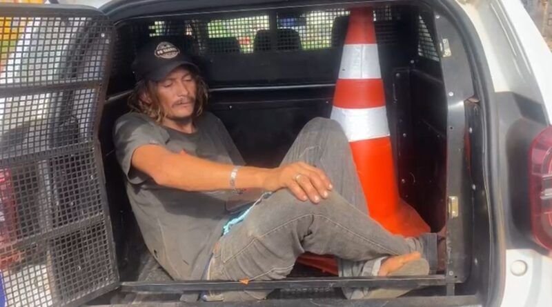 Homem com mais de 12 passagens é preso suspeito de furto na região da Feirinha em Araguaína