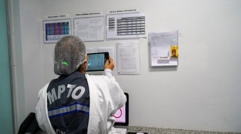 Após denúncia, MP realiza vistoria na UTI do Instituto Sinai em Araguaína