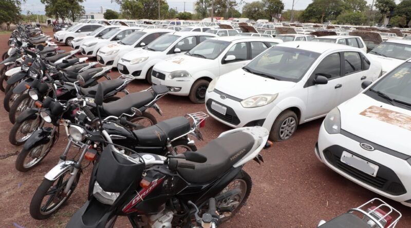 Governo do Tocantins arrecada mais de R$ 9,6 milhões em leilão de veículos e sucatas