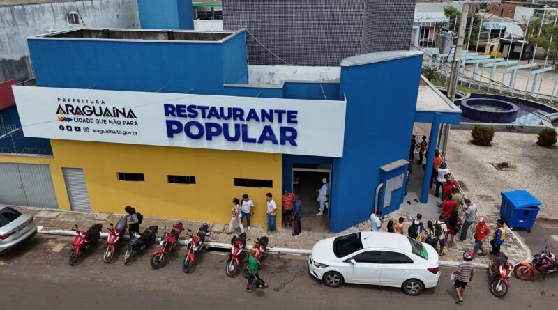 Prefeitura de Araguaína anuncia reajuste no preço do Restaurante Popular e gera críticas entre usuários