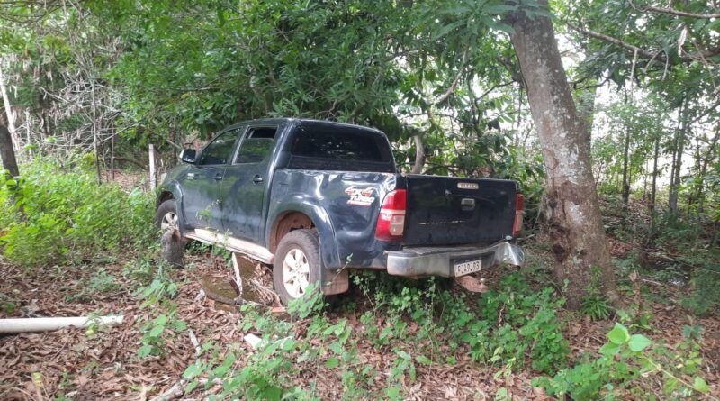 PM encontra veículo de fazendeiro vítima de homicídio em Araguaína