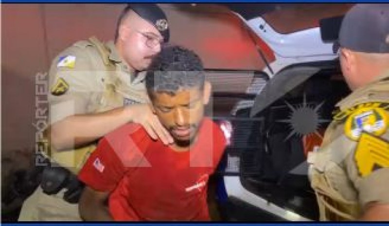 PM prende morador de rua suspeito de tentar estuprar mulher no centro de Araguaína