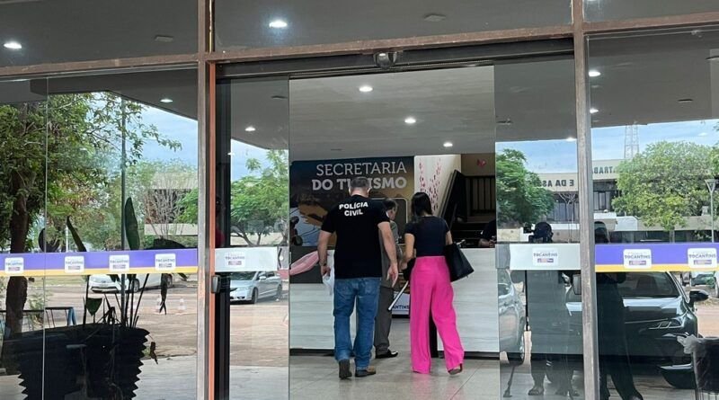 Secretarias de Esporte e Juventude, Turismo e Cultura são alvos de ação da Polícia Civil