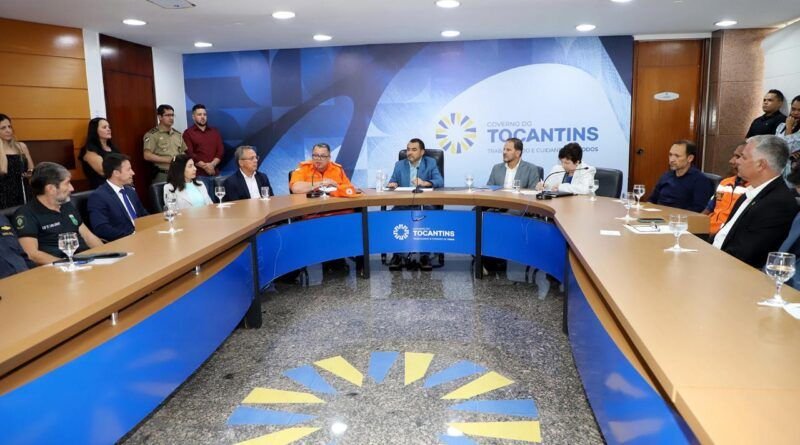 Governador Wanderlei Barbosa anuncia contratação de novos brigadistas para combate aos focos de incêndio no Estado